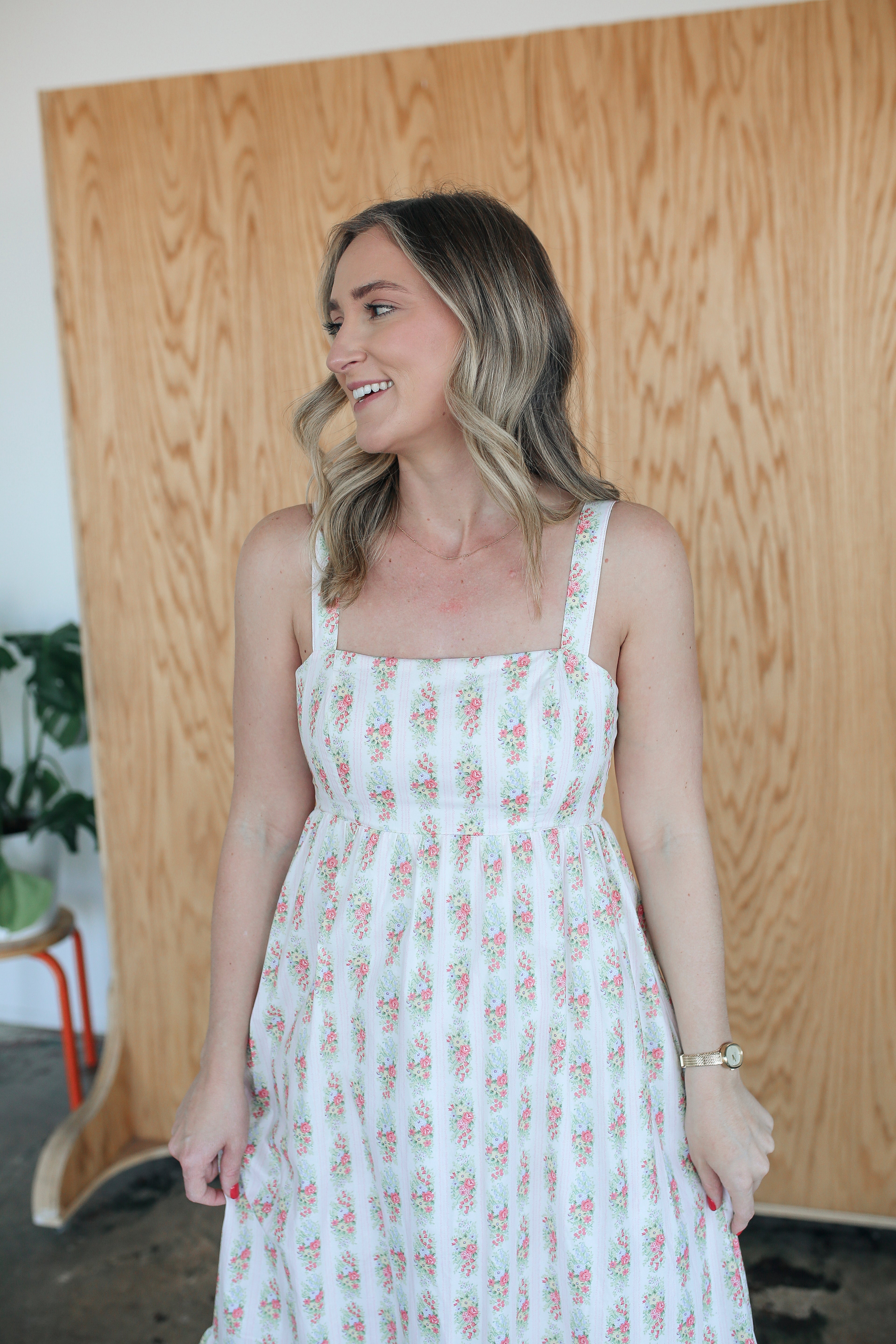 Daisy Tiered Floral Maxi Dress – la bella boutique nc