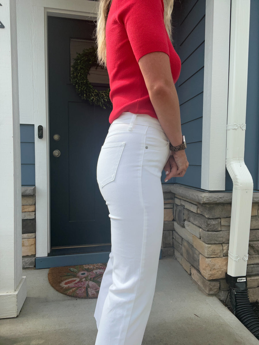 American Dreamin' White Jeans