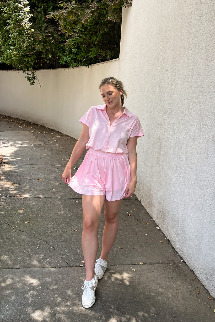 Cotton Candy Mesh Romper