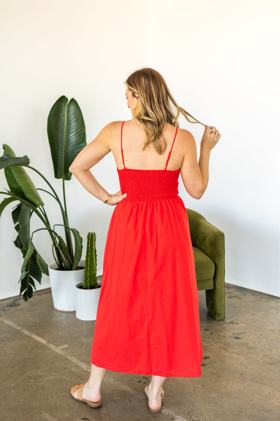 Emma Midi Dress la bella boutique nc Emma Midi Dress la bella boutique nc