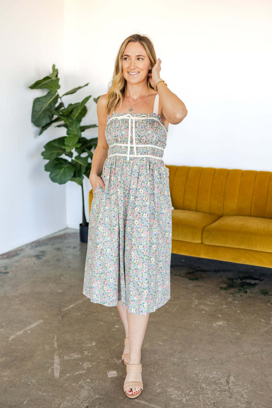 Hannah Midi Dress