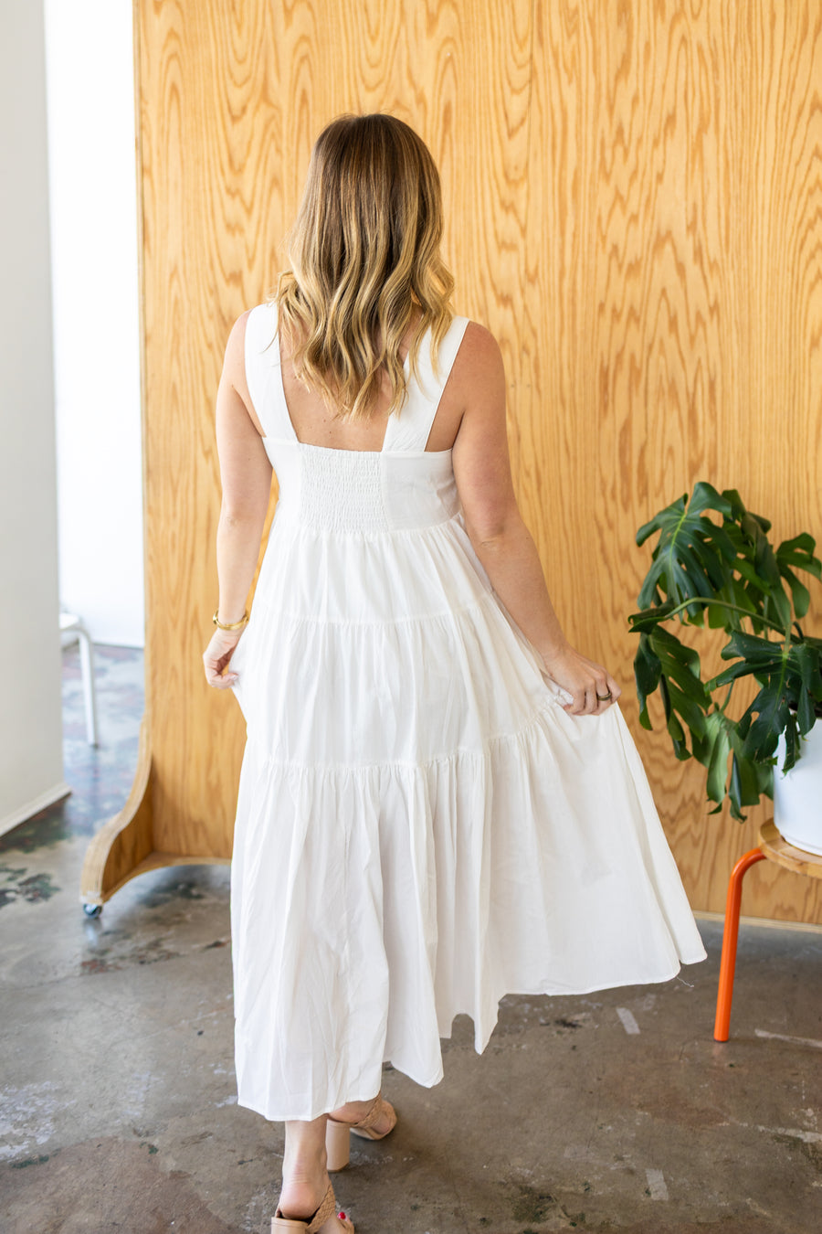 Classic White Dress