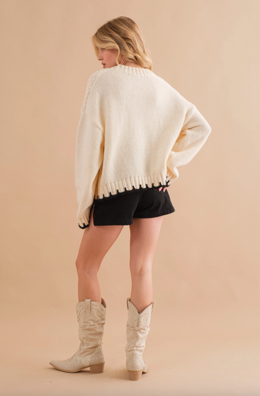 Cable Stich Oversized Sweater