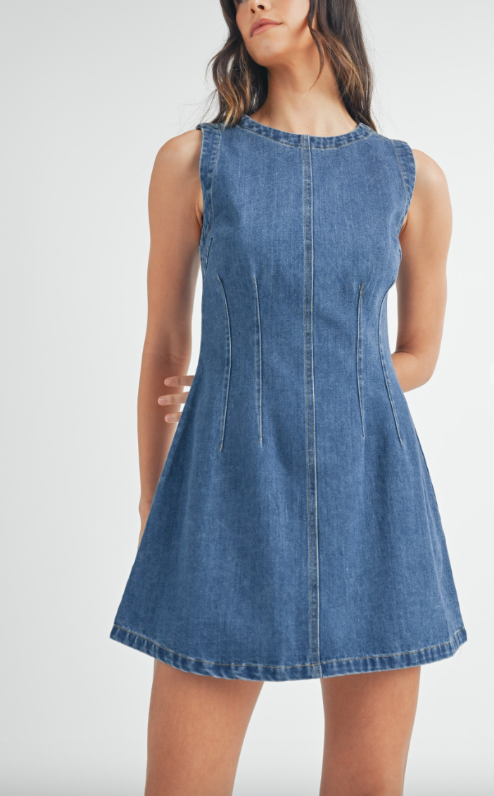 Denim Mini Dress