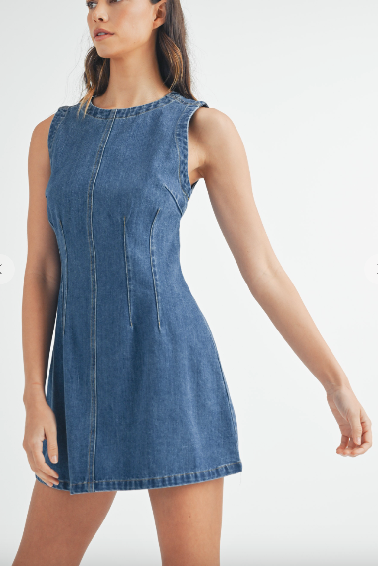 Denim Mini Dress