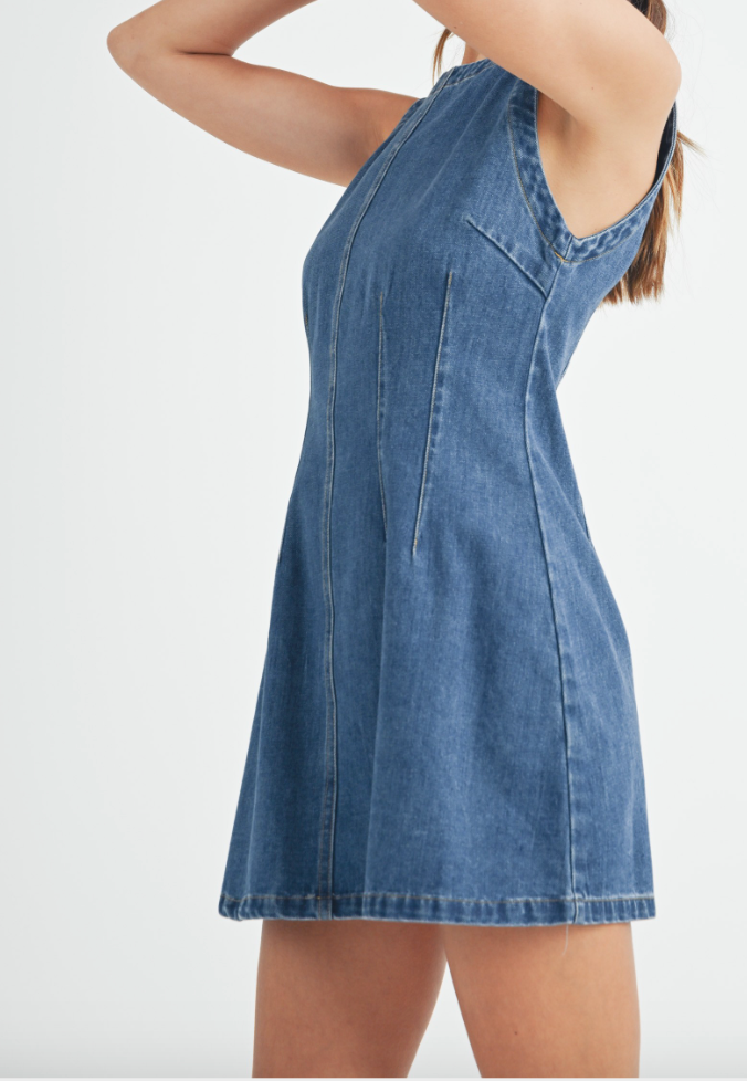 Denim Mini Dress