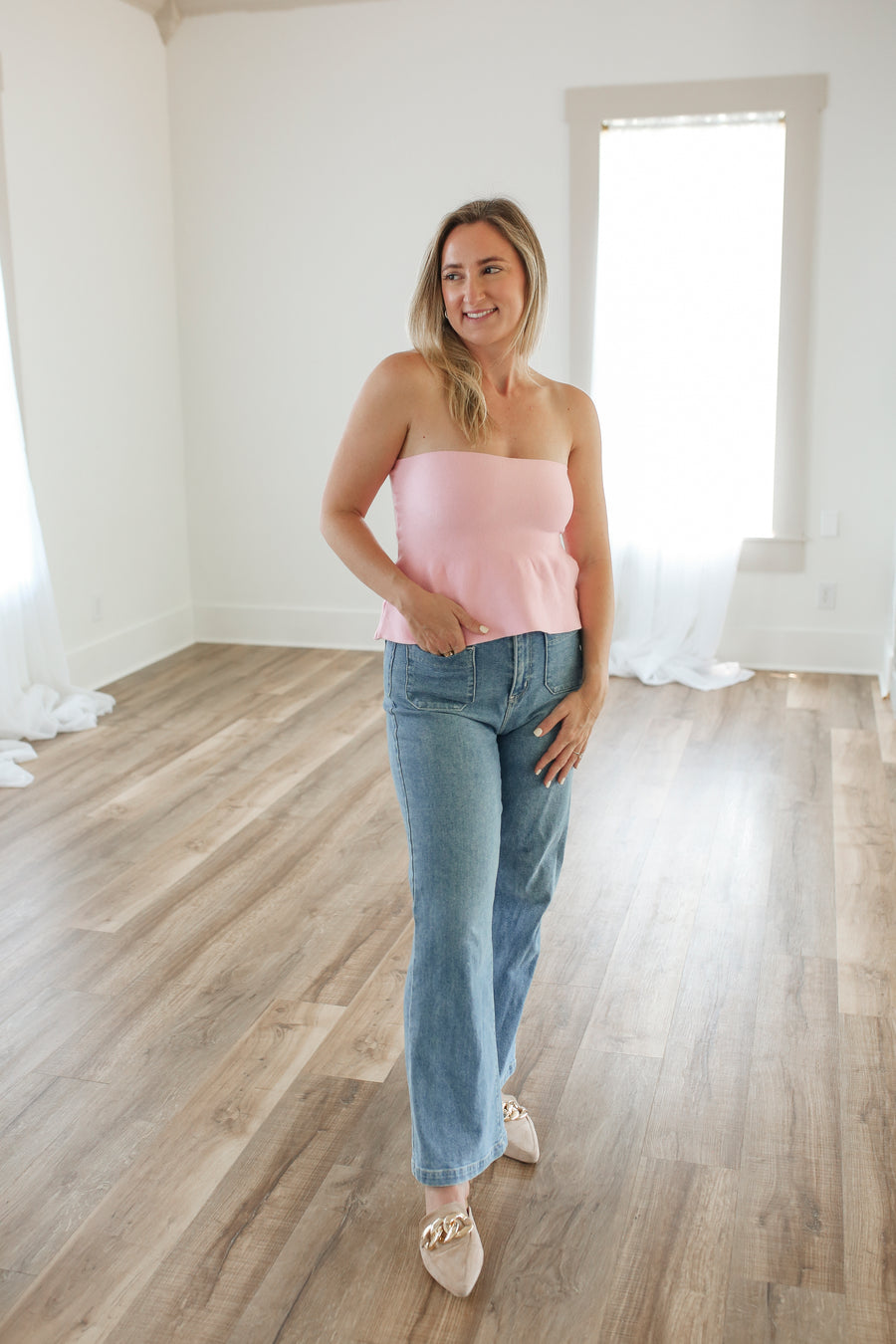 Ellie Peplum Top