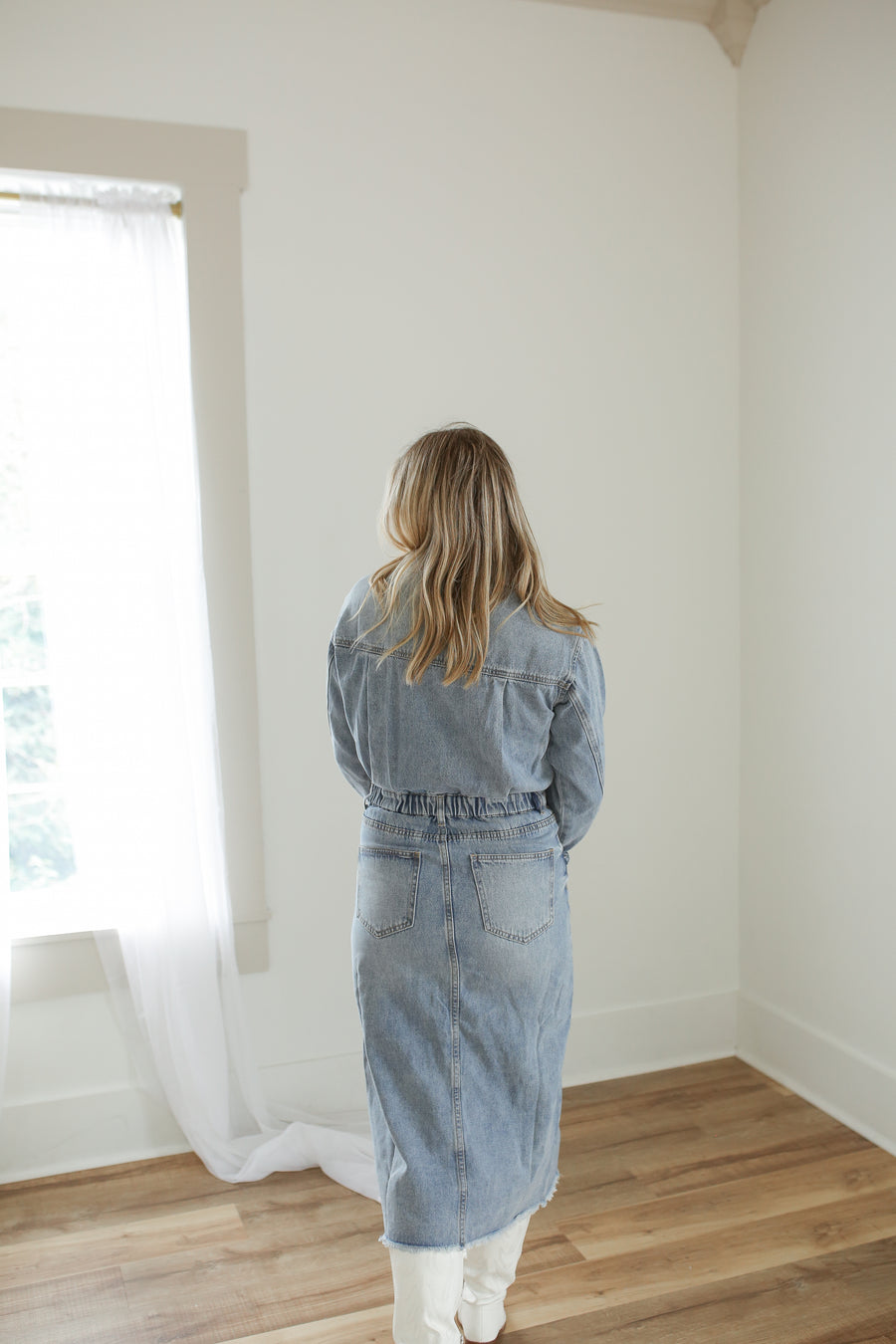 Piper Denim Utility Dress